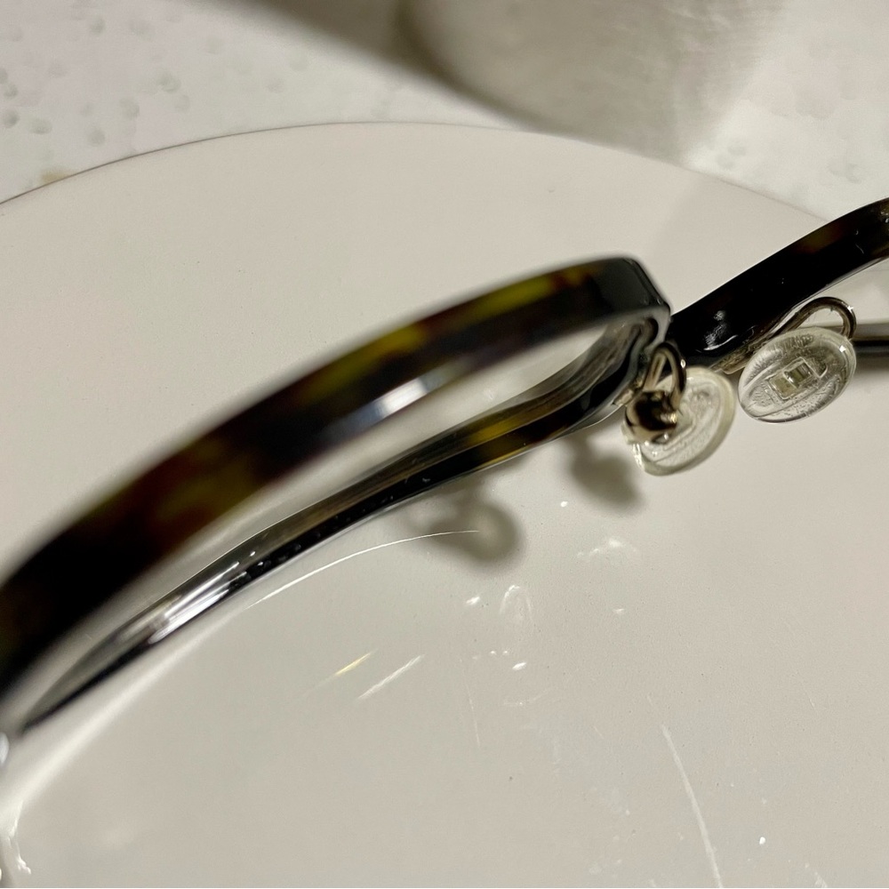 Gucci Women's Eyeglasses: tortoiseshell ~black, brown - Picture 3 of 12